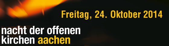 Nacht der offenen Kirchen Aachen 2014